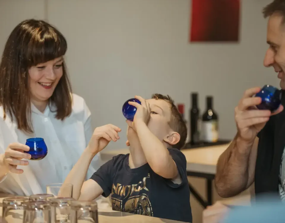 Family olive oil tasting in Istria