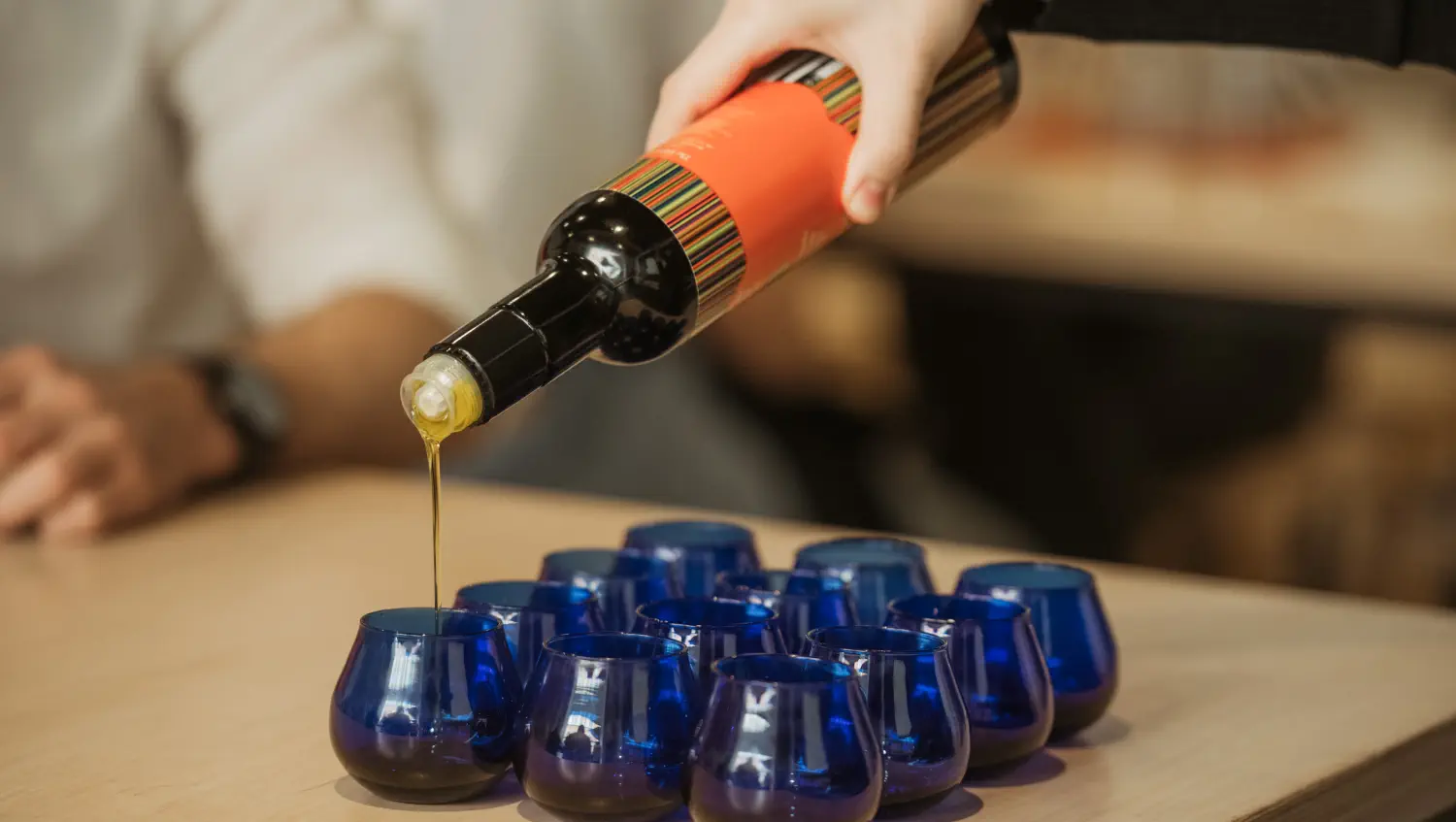 Guided olive oil tasting