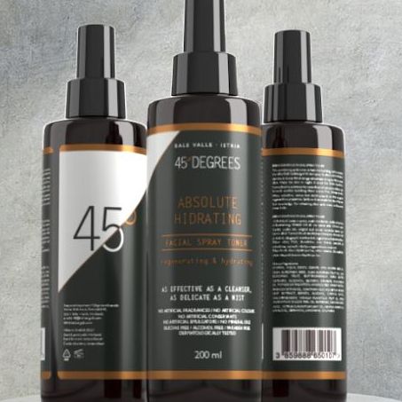 45 Degrees - Sprej toner za lice